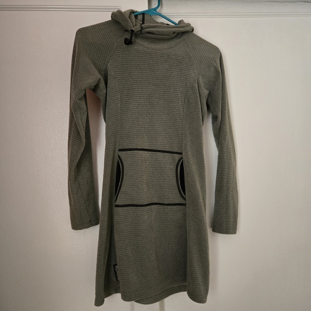 Melanzana Microgrid Dress XS Grey
